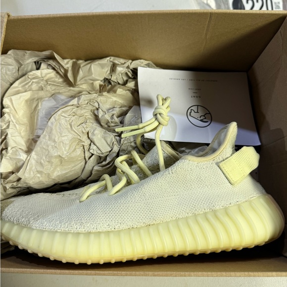 Yeezy 350 Butter - Picture 2 of 6